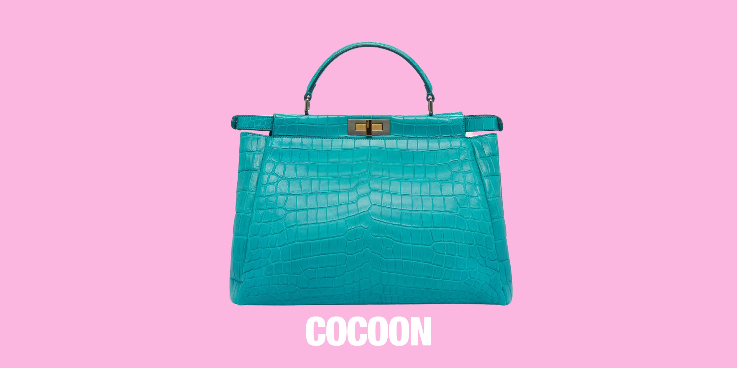 Cocoon Club bag in turquoise available for rent