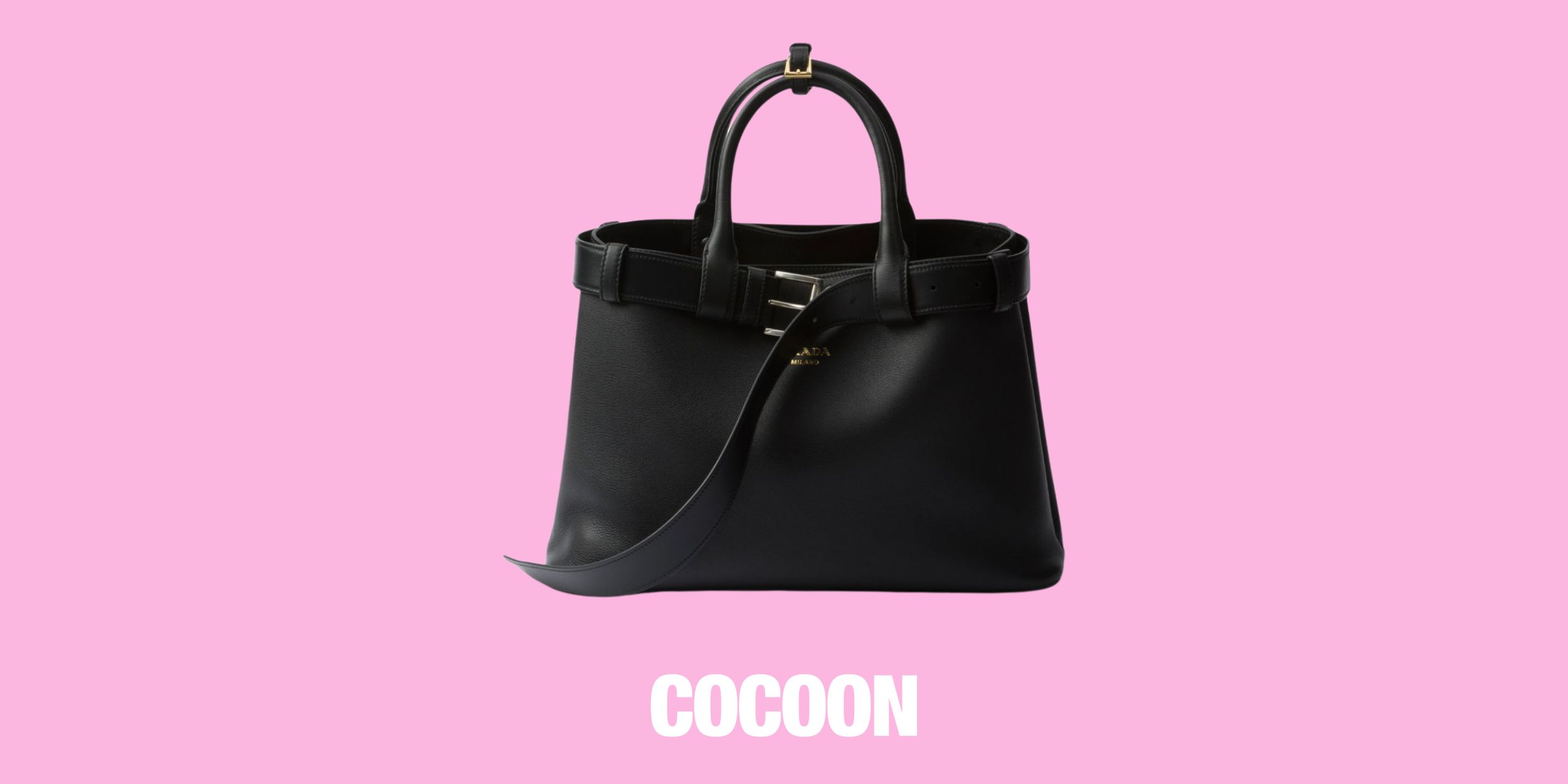 Cocoon Club bag in black available for rent