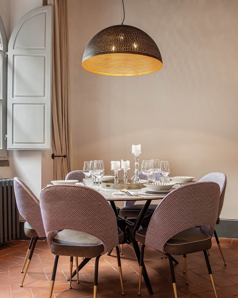 Palazzo Passerini Dining table room view