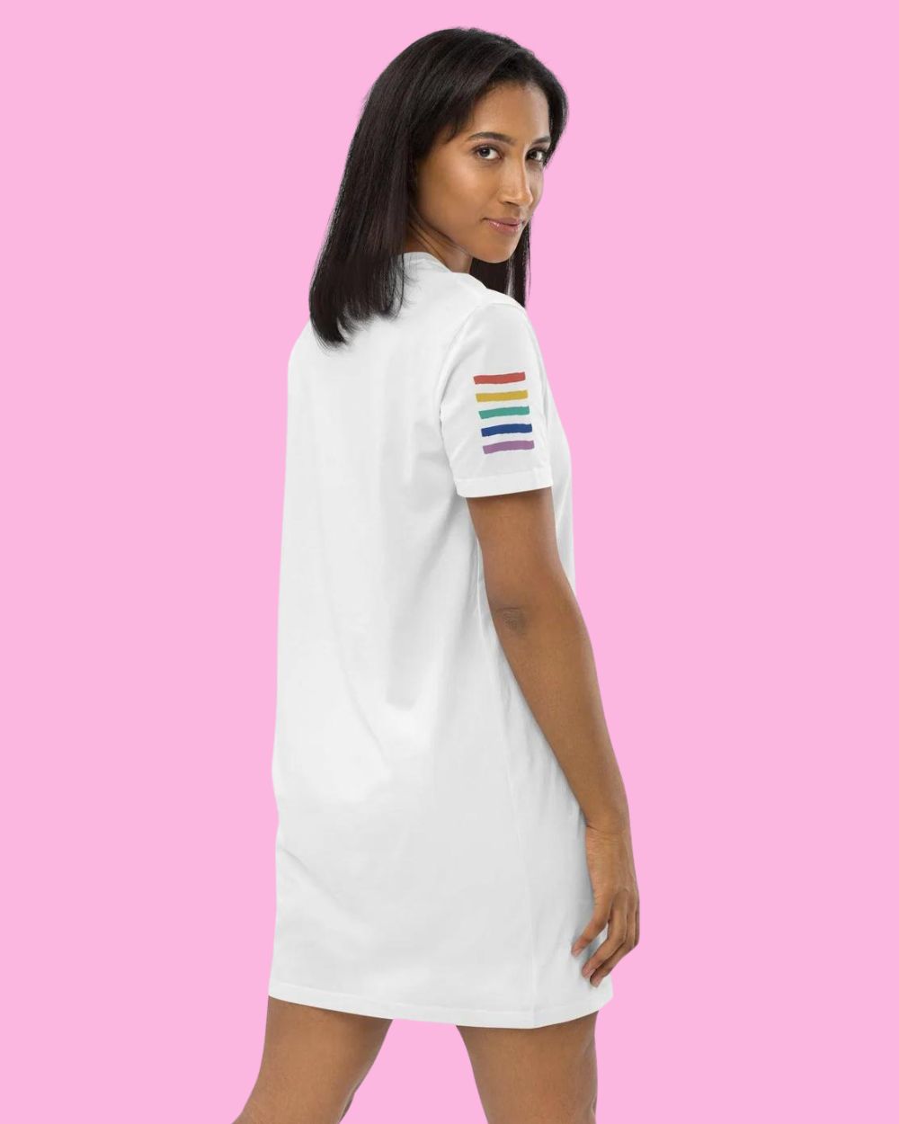 Pitod Rainbow Tshirt Dress