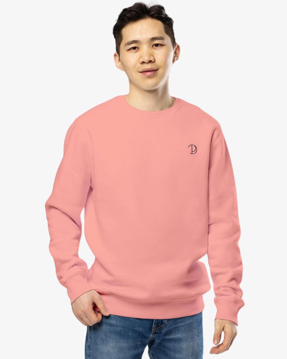 Pitod Embroidered Logo Sweatshirt in pink