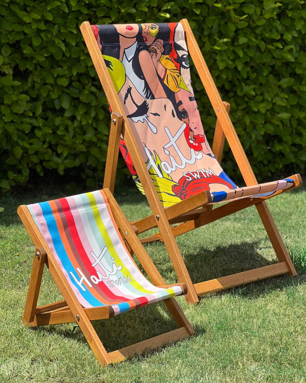 Collective Subconscious Deckchair and Kids Deckchair by Harti