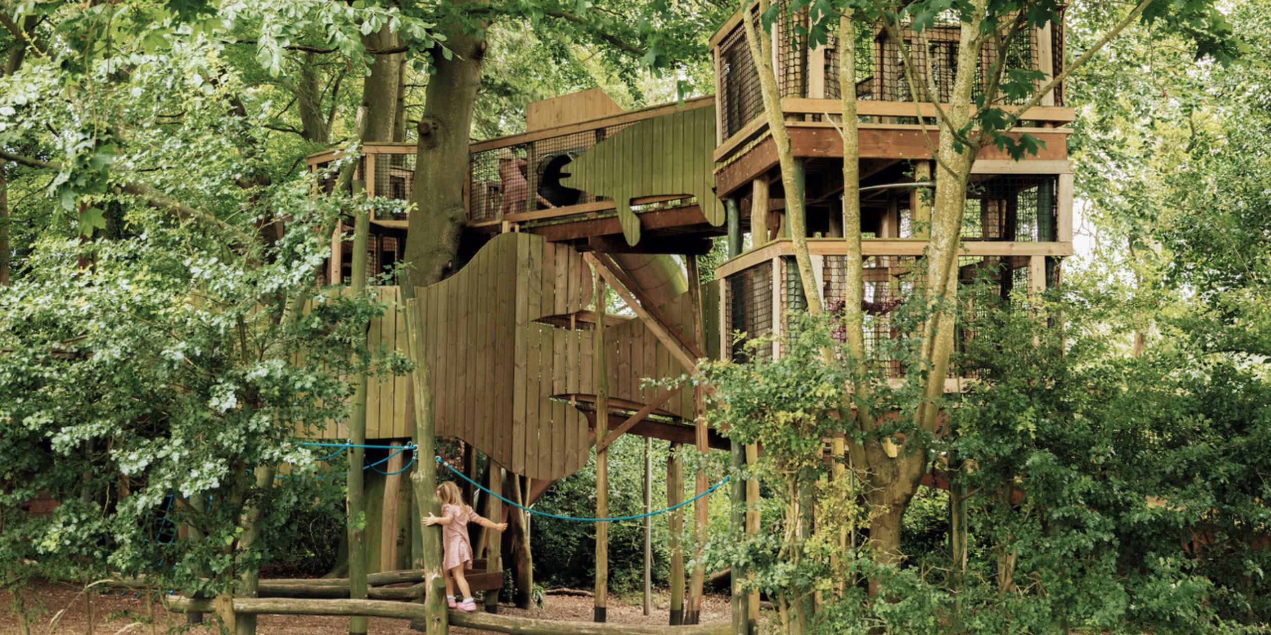 Adventure play area at Fritton Lake