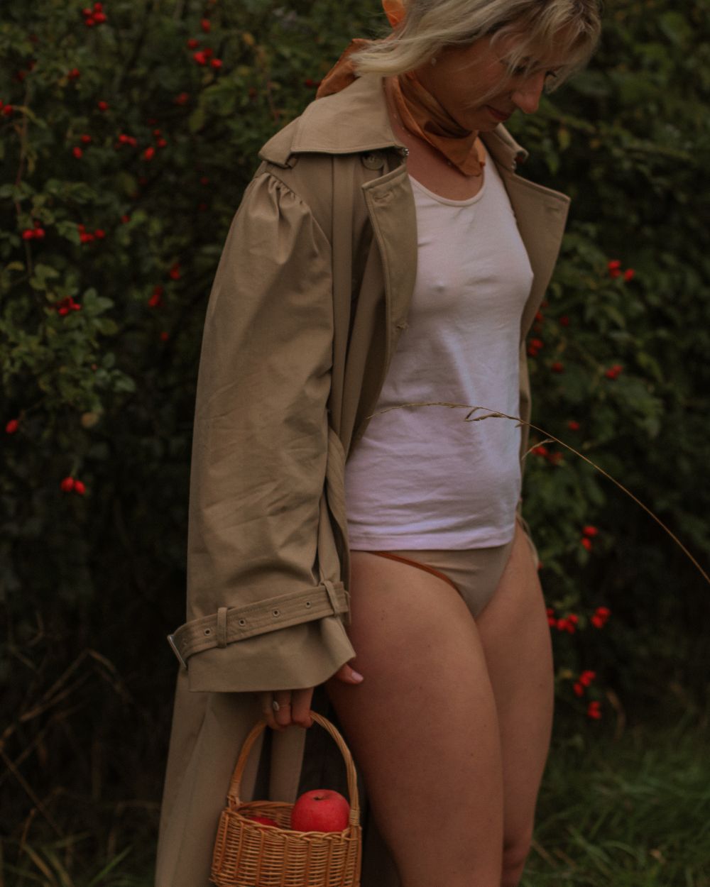 Bandana Silk Scarf x Classic Cotton Brief from Inseparable