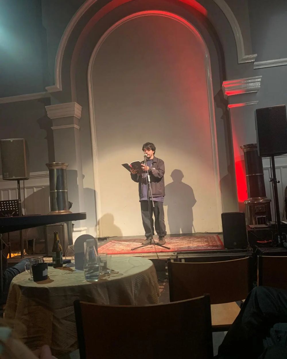 Poet at the Resonans Festival