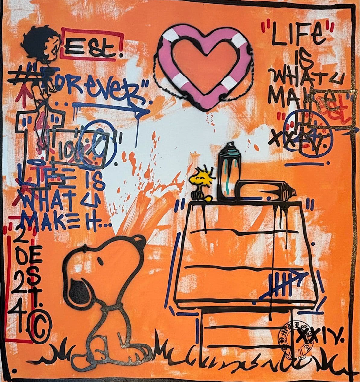 Life Is What You Make It (Orange) by Symbol