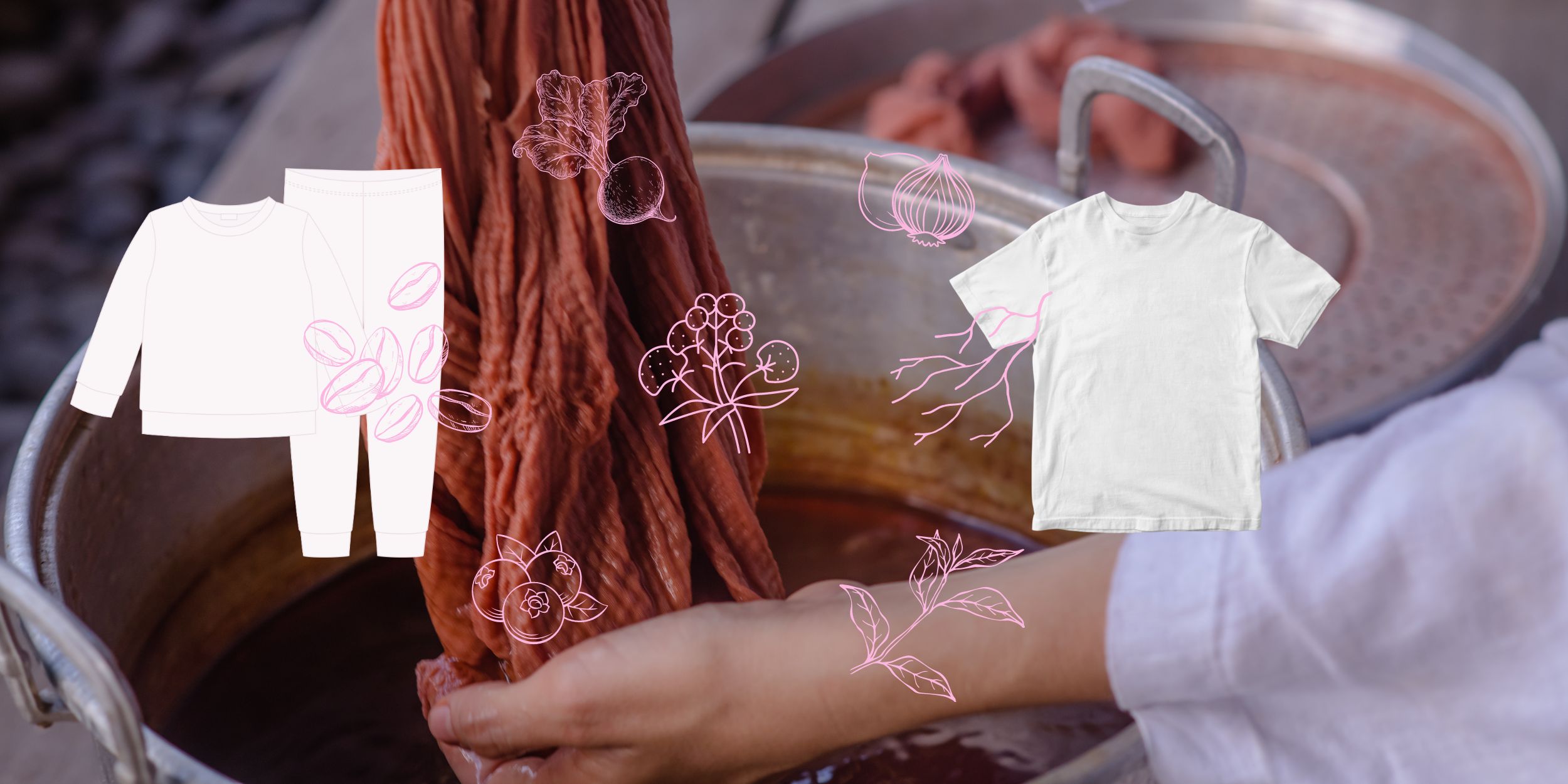 Natural fashion dyeing with Inseparable