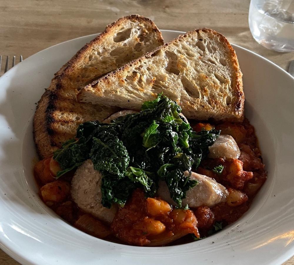 Delicious food from Fritton Lake's kitchen
