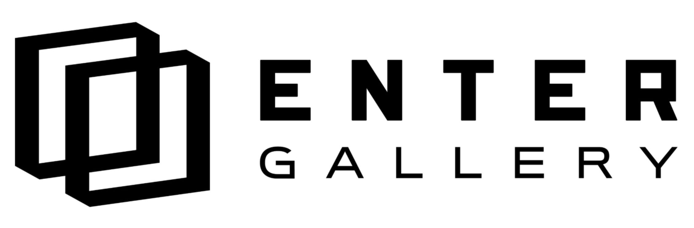 Enter Gallery logo in black