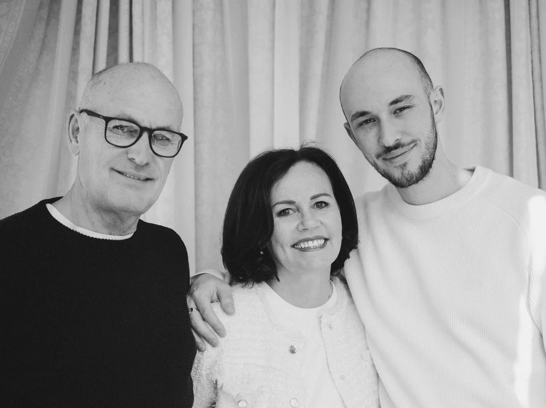Regina, Herbert and Fabian, the founders of Arve Parfum