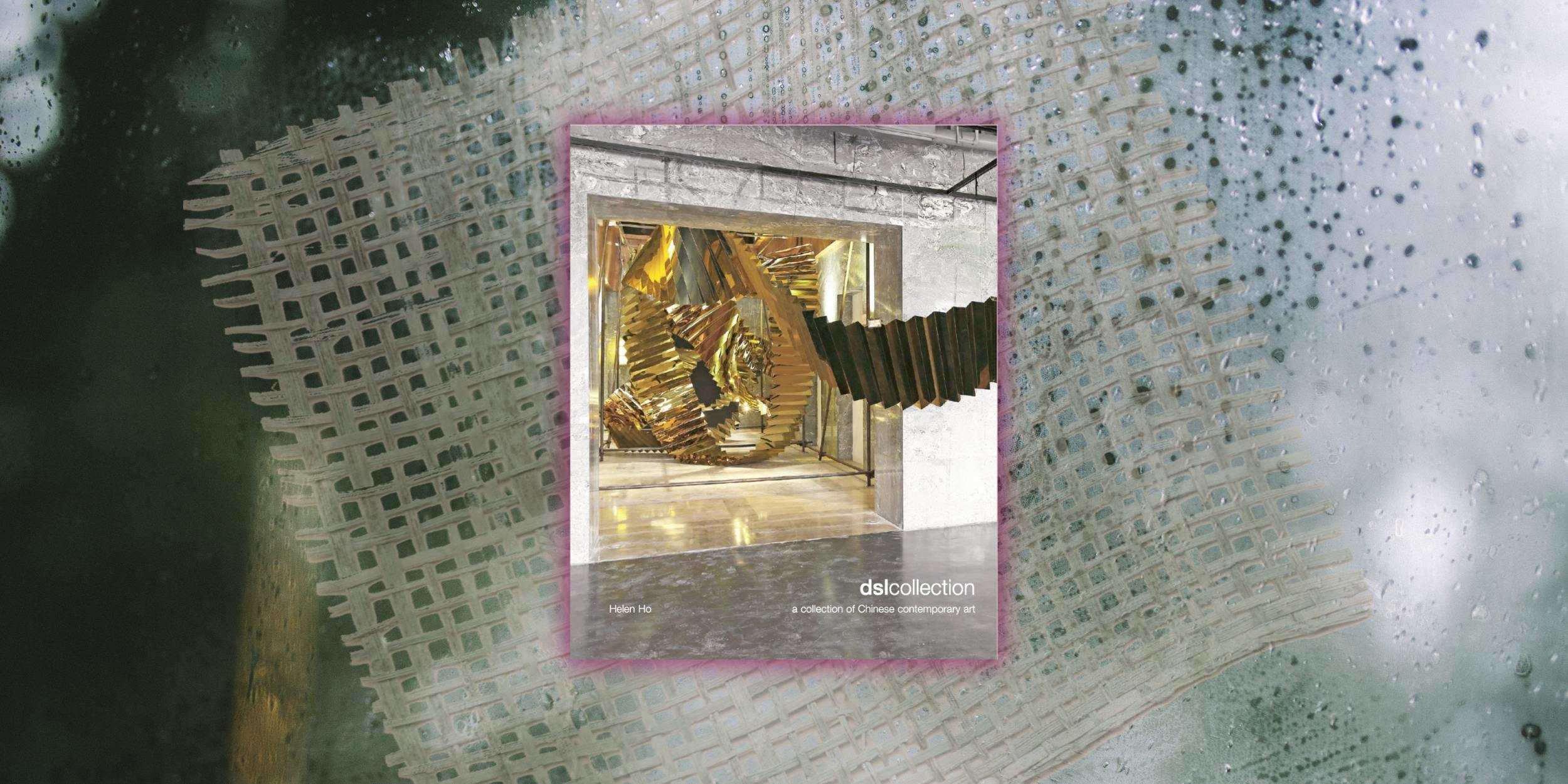 DSL Collection of Contemporary Chinese Art book with an abstract image in the background