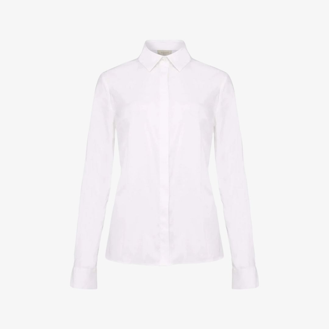 Hobbs Victoria Shirt in White from Cerqular