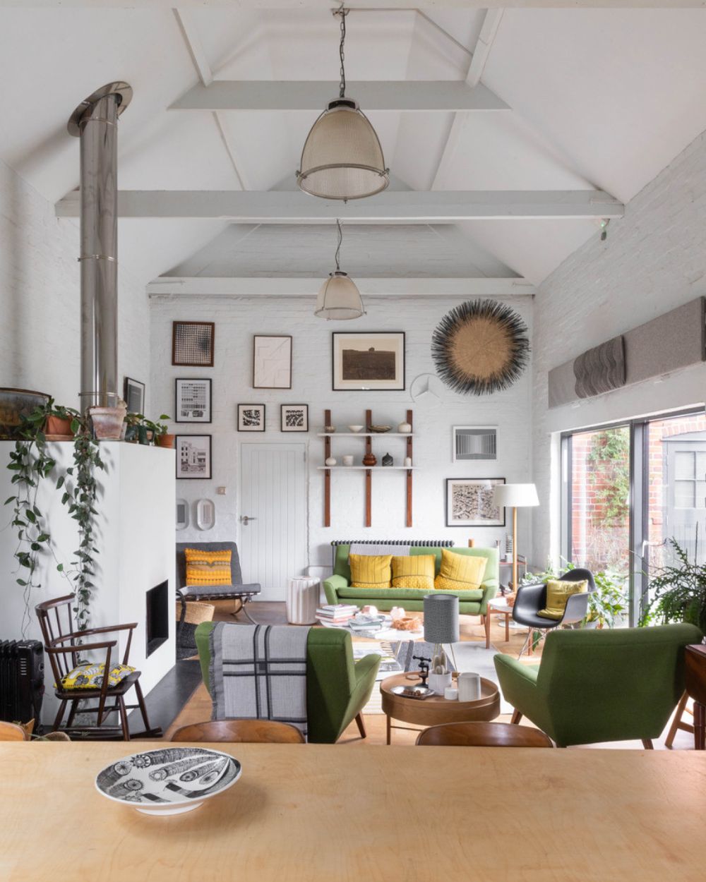 Five Acre Barn Interior View