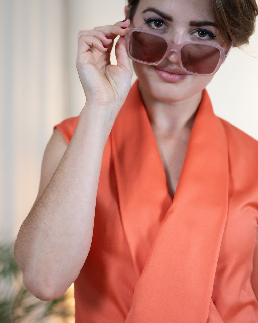 Limo Wardrobe Kleid Julia Orange Dress