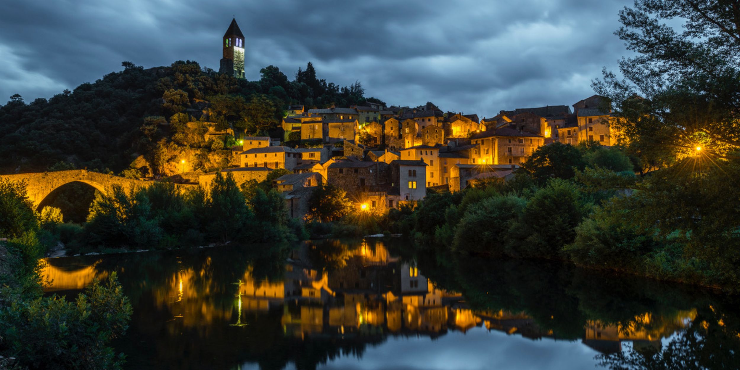 L’École d’Olargues town view
