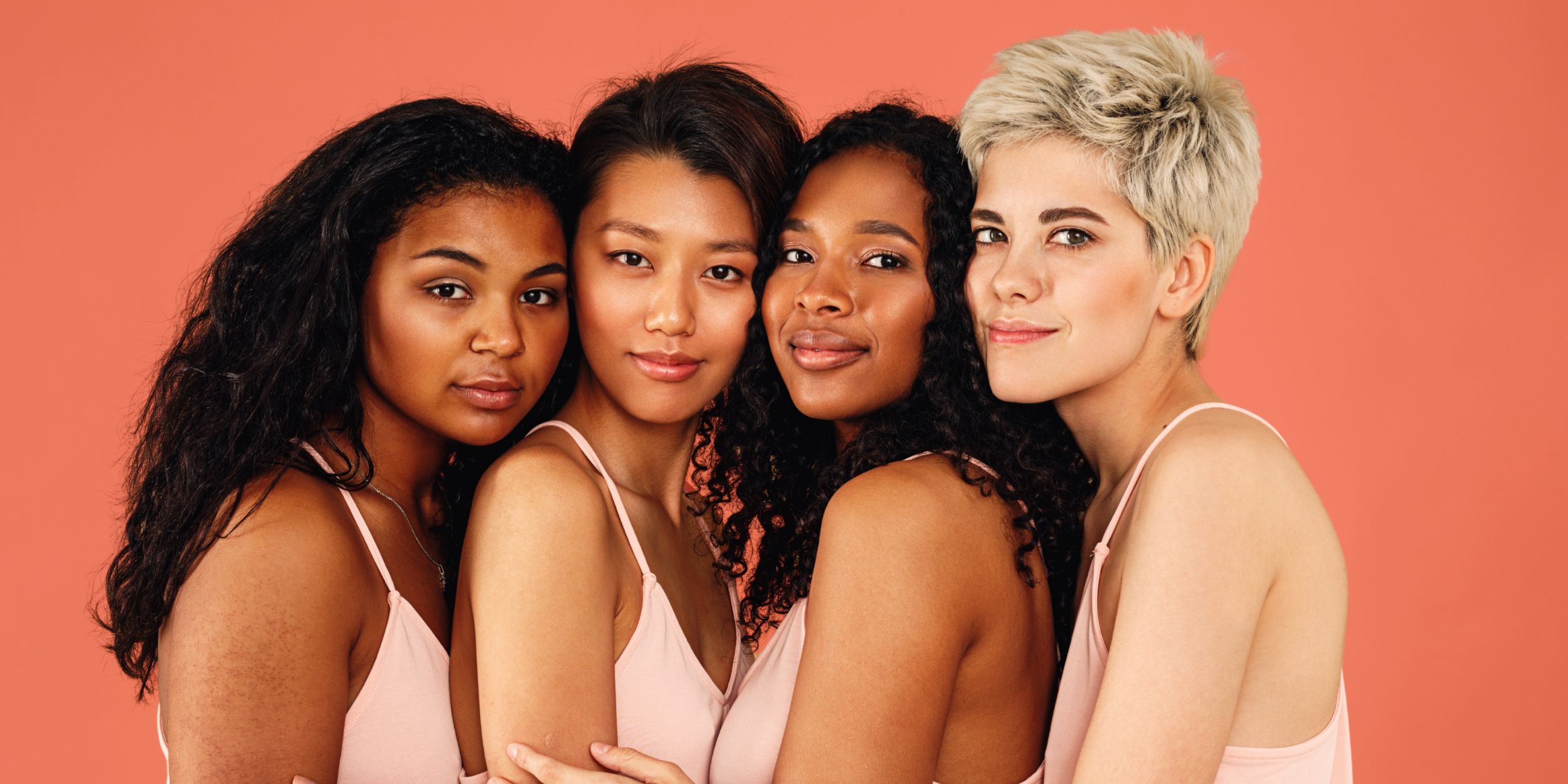Allies Cosmetics Beauty Brand models in different skin tones