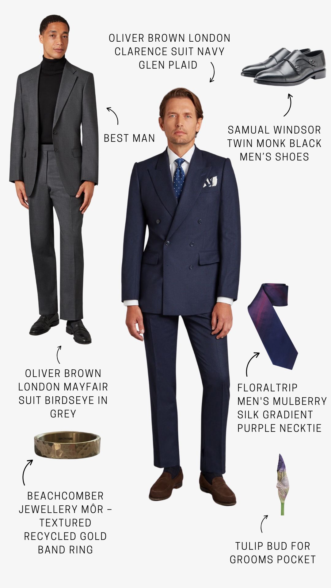 SHOP THE LOOK BRIDAL Groom 3