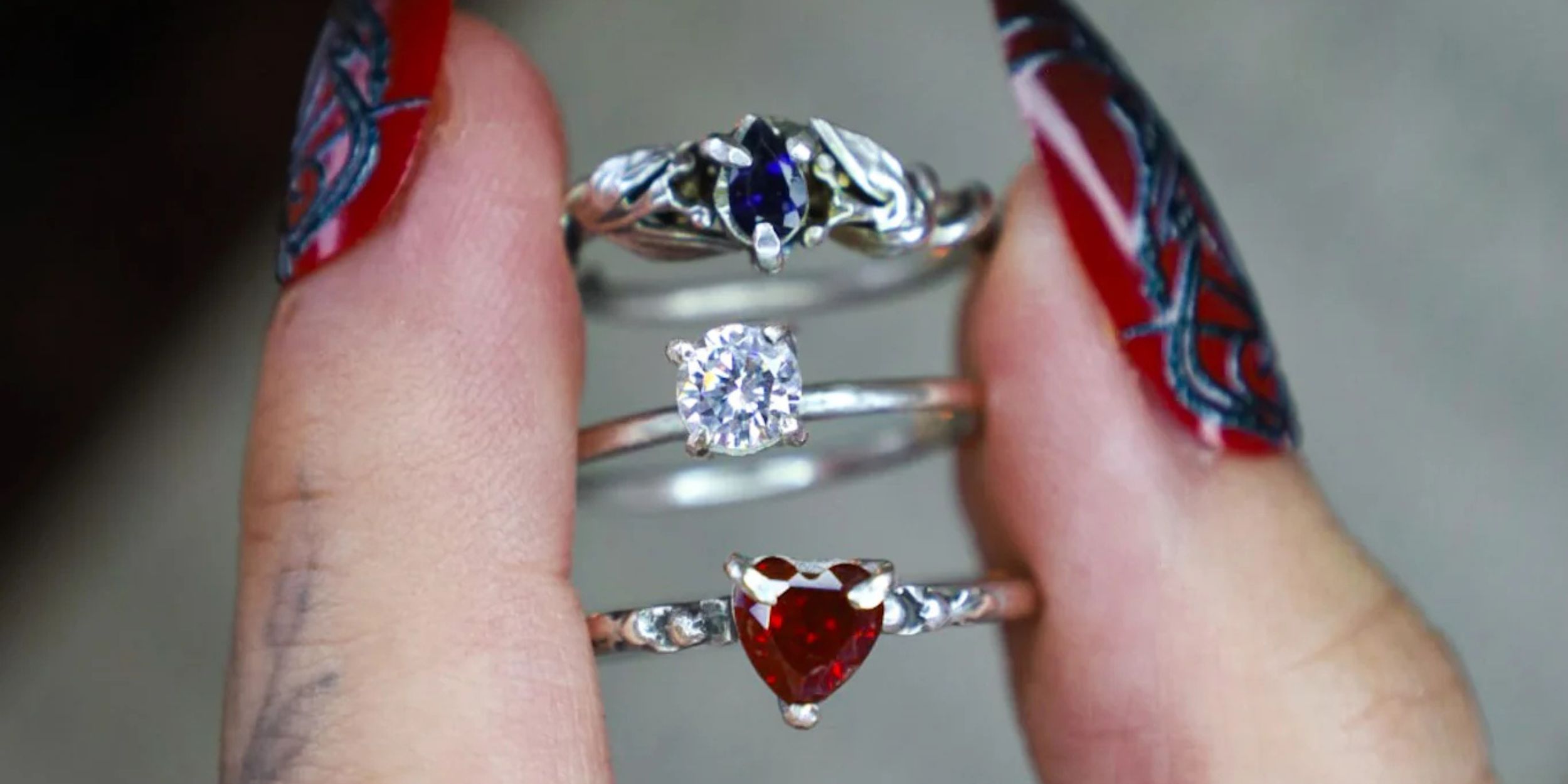 Storms and Saint Evermore Ring Designs