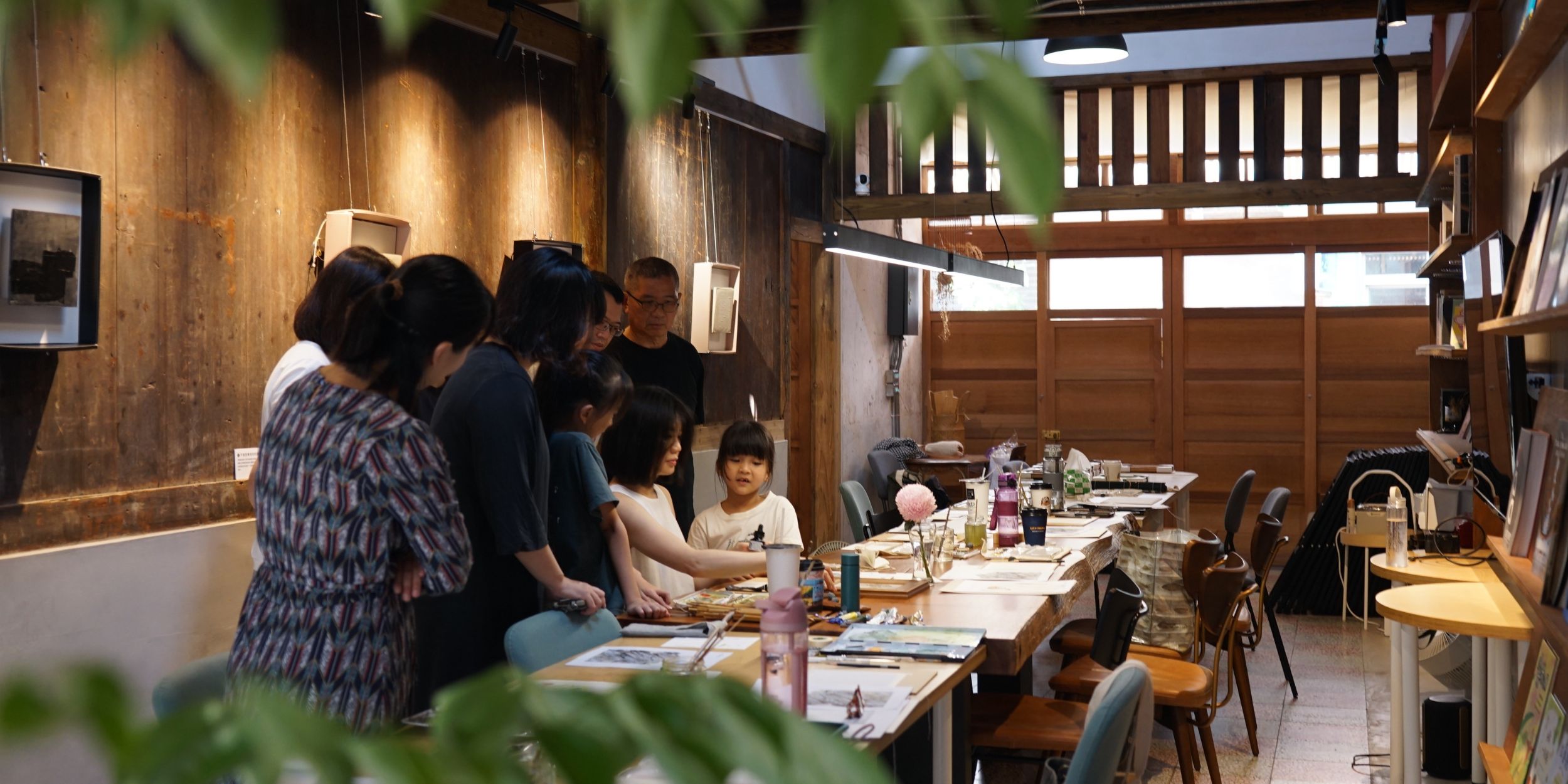 Art de Corner by Wan Lin Chang Watercolour Workshop attendees