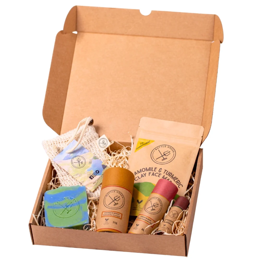 Battle Green Beauty Brand Natural Beauty Hamper