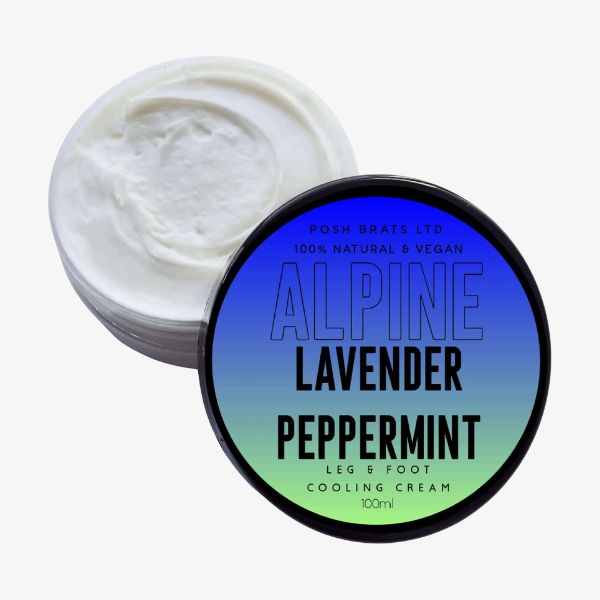 Posh Brats Alpine Lavender Peppermint Leg + Foot Cream
