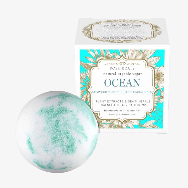 Posh Brats Ocean Aromatherapy Bath Bomb