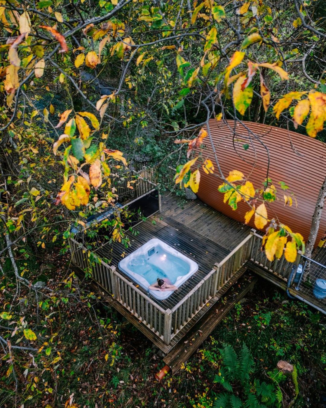 Woodlands Glencoe Spa and Cabin.