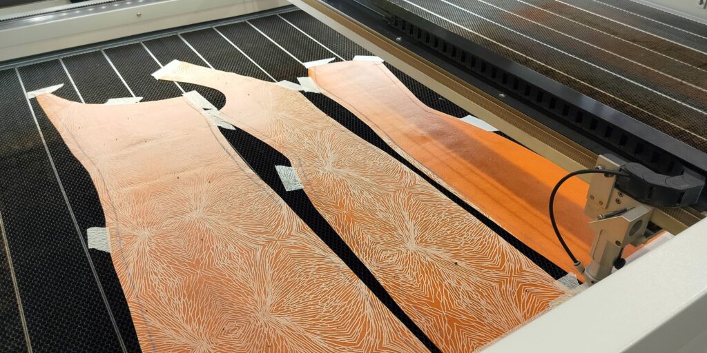 Ritul Rai Process Image 1 - Rastering On Bioplastic.