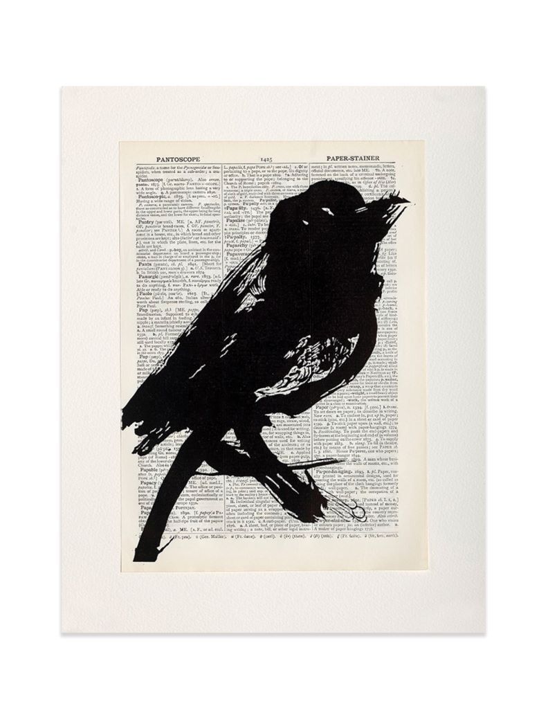 Goodman Gallery_ William Kentridge, Bird IV (Ref. 26), (2012)