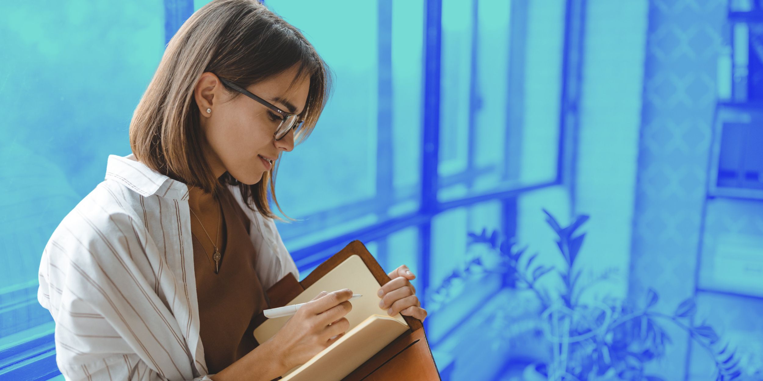 Meaningcore journaling - Woman writing in her journal