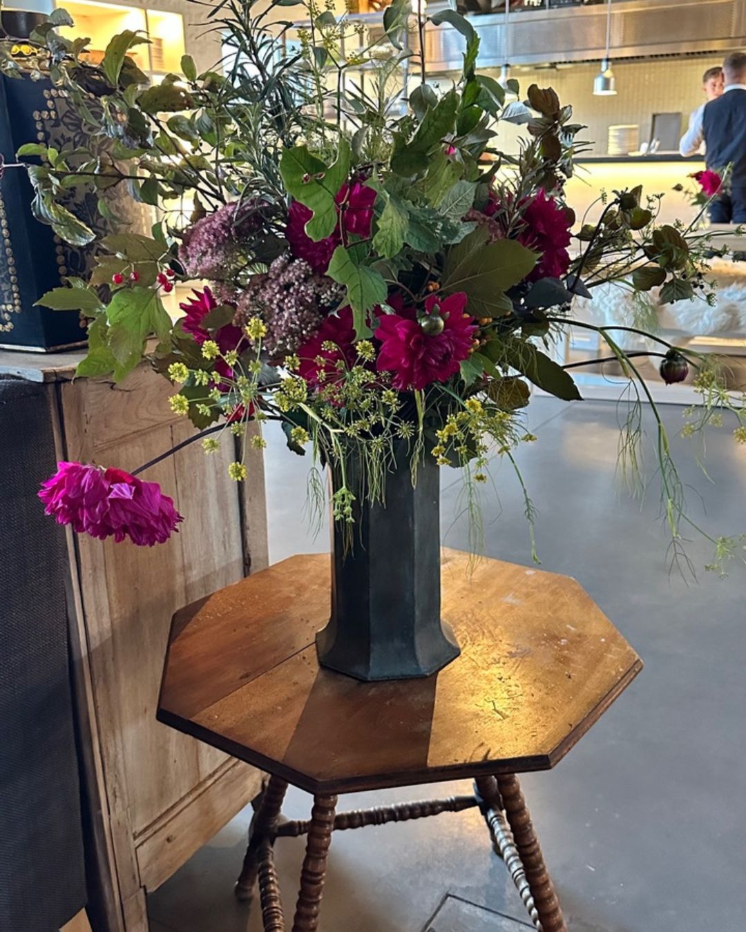 Thyme Farm Stay UK Room Interior Flower Display