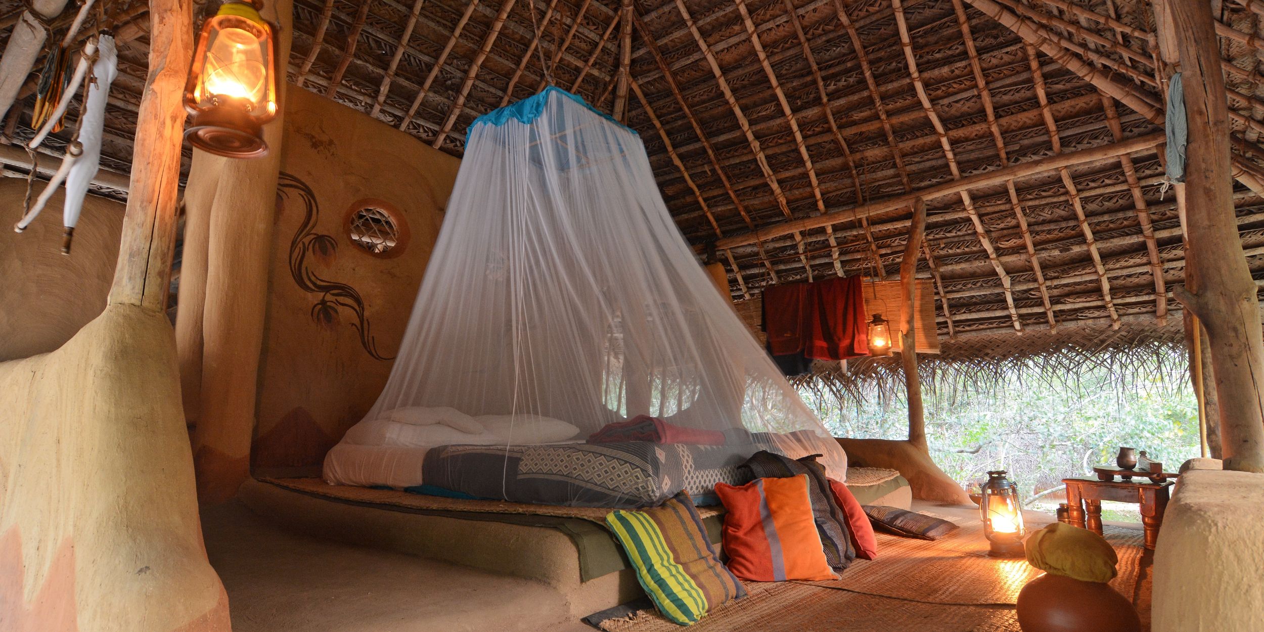 Ulpotha travel experience hut interior