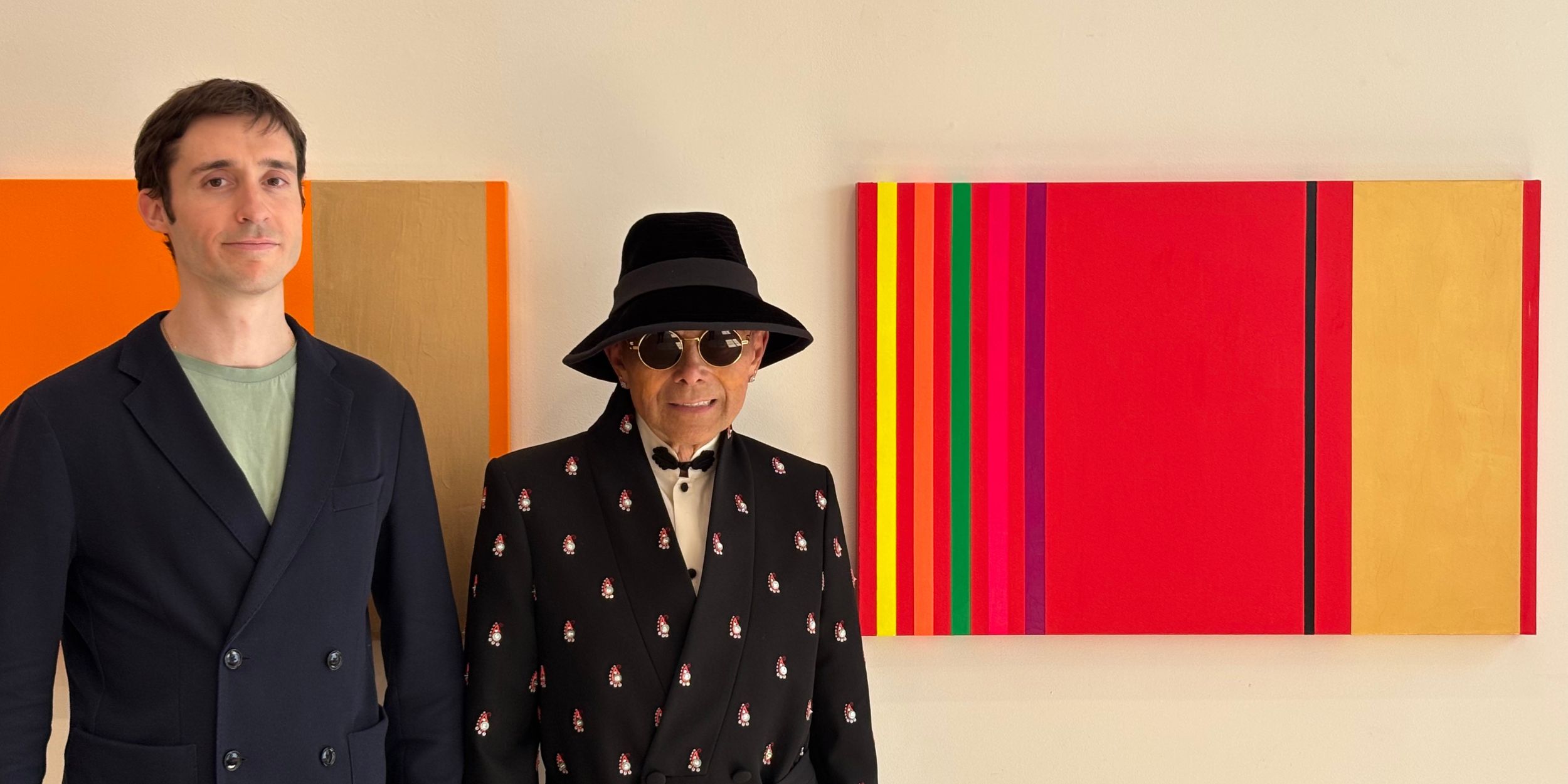 Upsilon Gallery Osvaldo Mariscotti and Marcelo Zimmler at Upsilon's NY