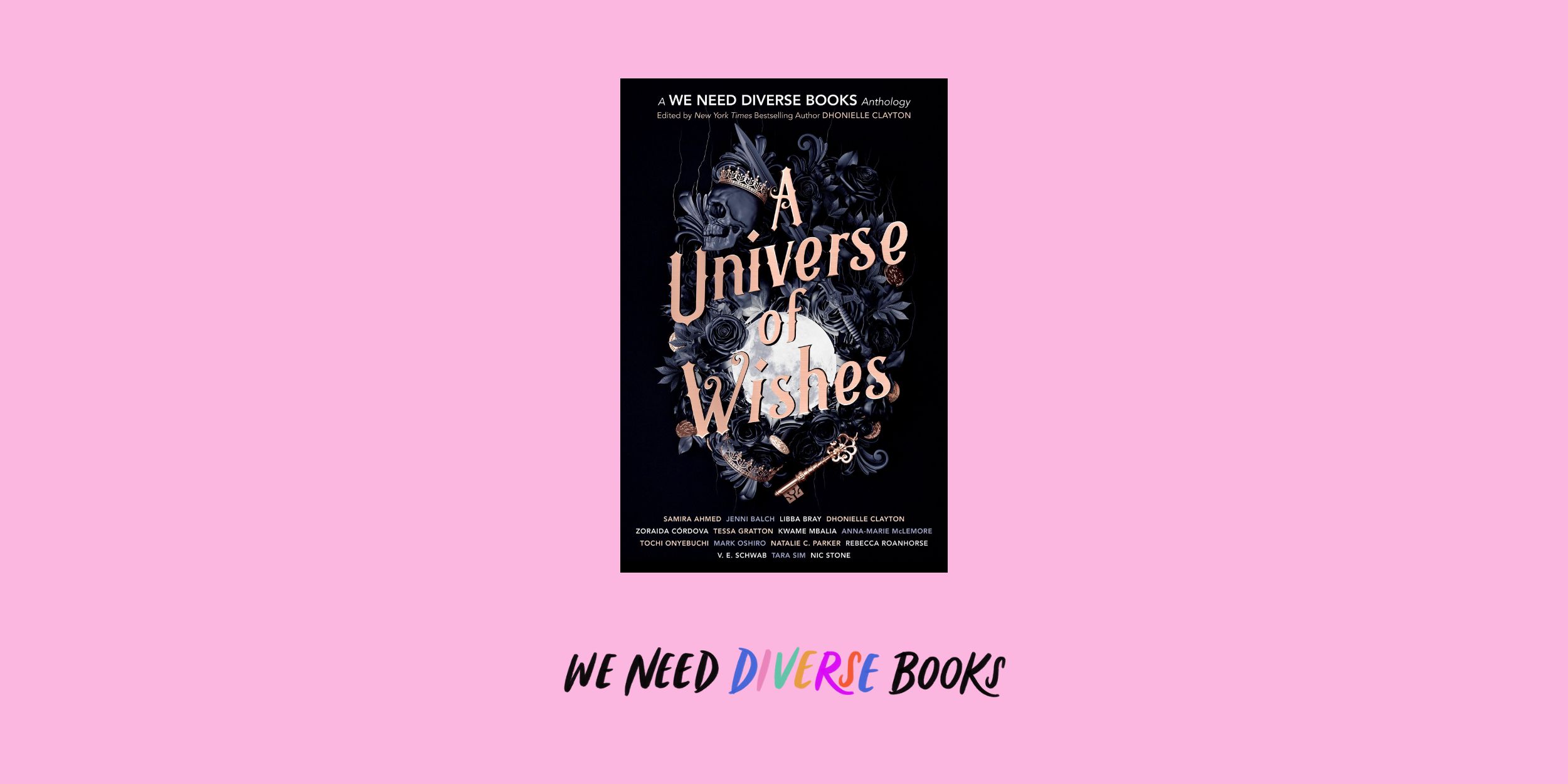 We need diverse books book ban banner - A Universe of Wishes book cover