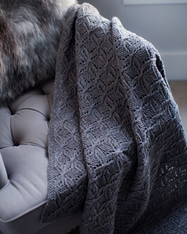 Brooklyn Tweed Essentials Umaro Textured Throw Pattern