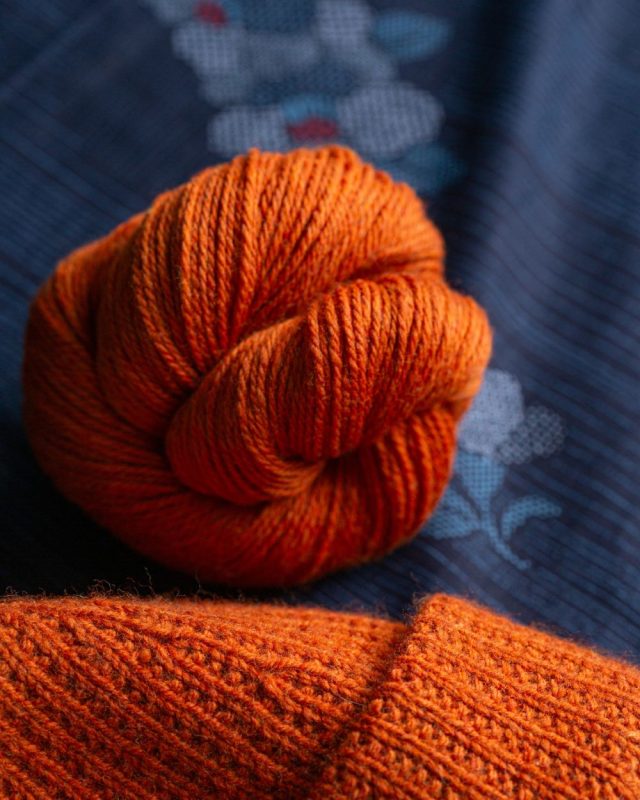 Brooklyn Tweed Imbue Sport Yarn in Lantern