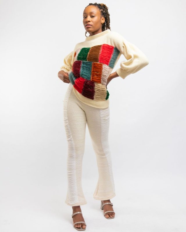 Elin Manon Tegan RWS And Recycled Wool Sweater